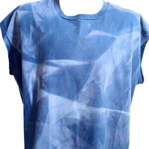 XXL Vintage Jerzees Sleeveless T-shirt Random Fde distress Holes 90s USA